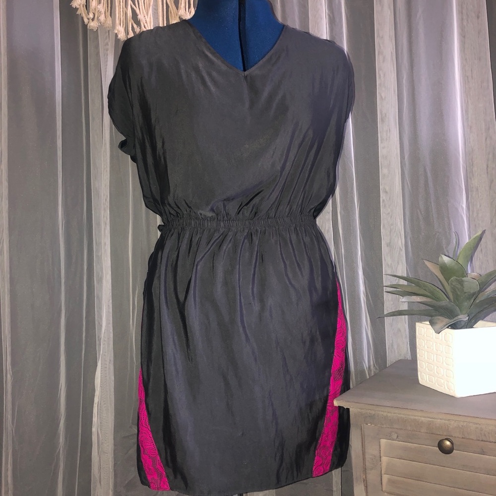 Gray & Pink EXPRESS Cocktail Dress